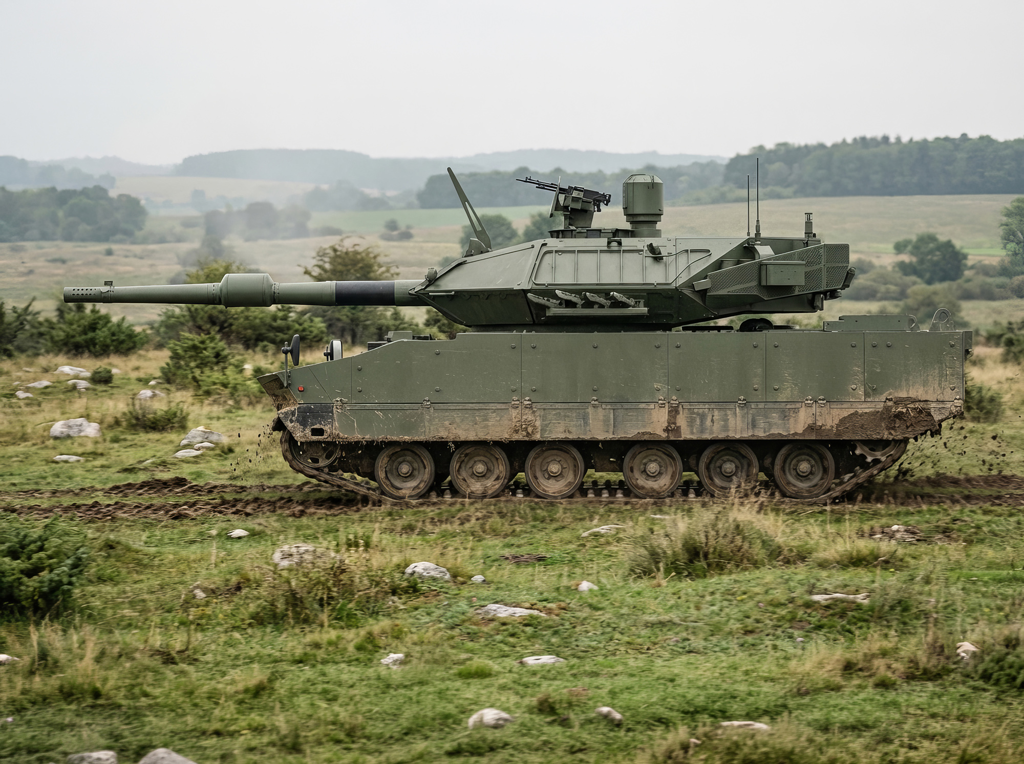 FNSS and CSG Unveil CFL-120 Karpat: A Collaborative Leap in Medium Tank Design