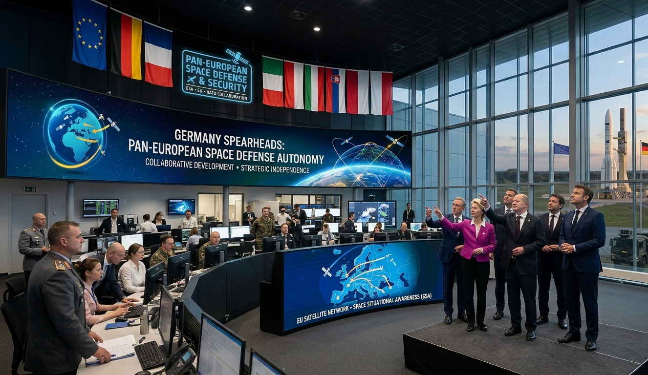 Germany Spearheads Pan-European Space Defense Autonomy Amid Calls for Collaborative Development