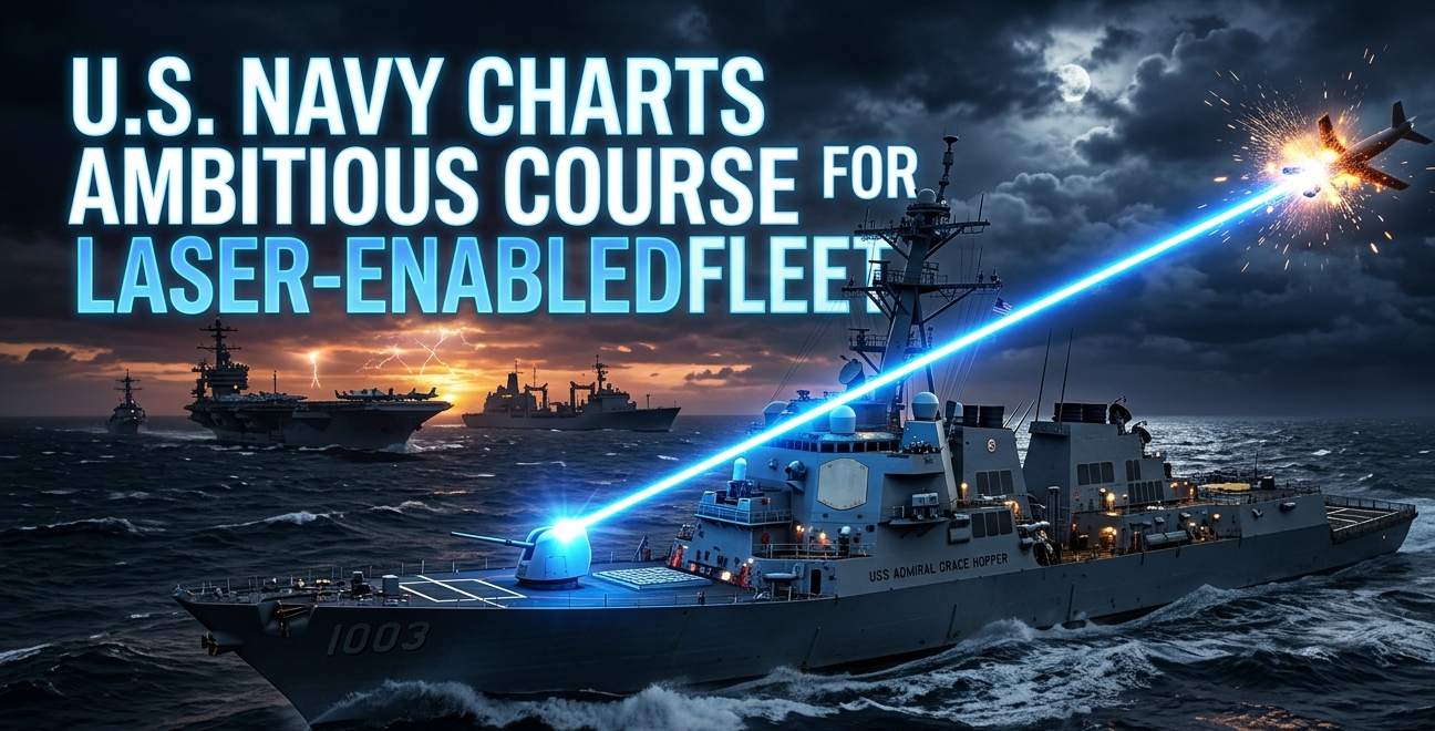 U.S. Navy Charts Ambitious Course for Laser-Enabled Fleet Amidst Power and Platform Challenges