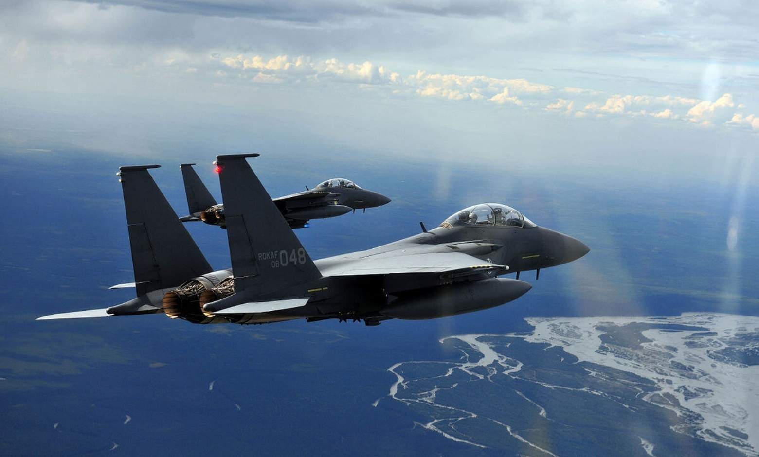 ROKAF F-15K Slam Eagle Fleet to Receive Advanced EPAWSS Electronic Warfare Upgrade
