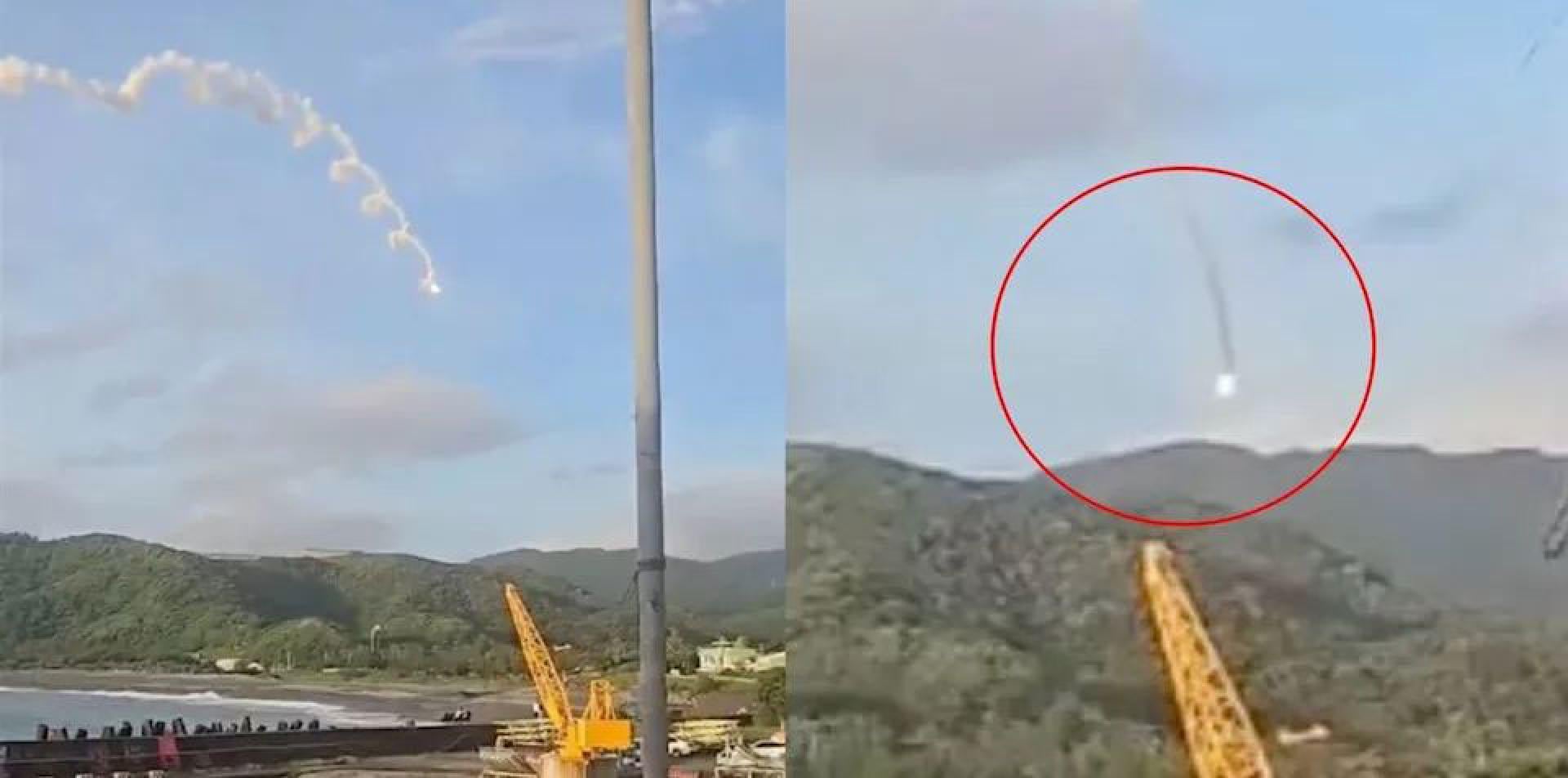 Taiwan’s Indigenous Satellite Launch Vehicle Fails Initial Suborbital Test