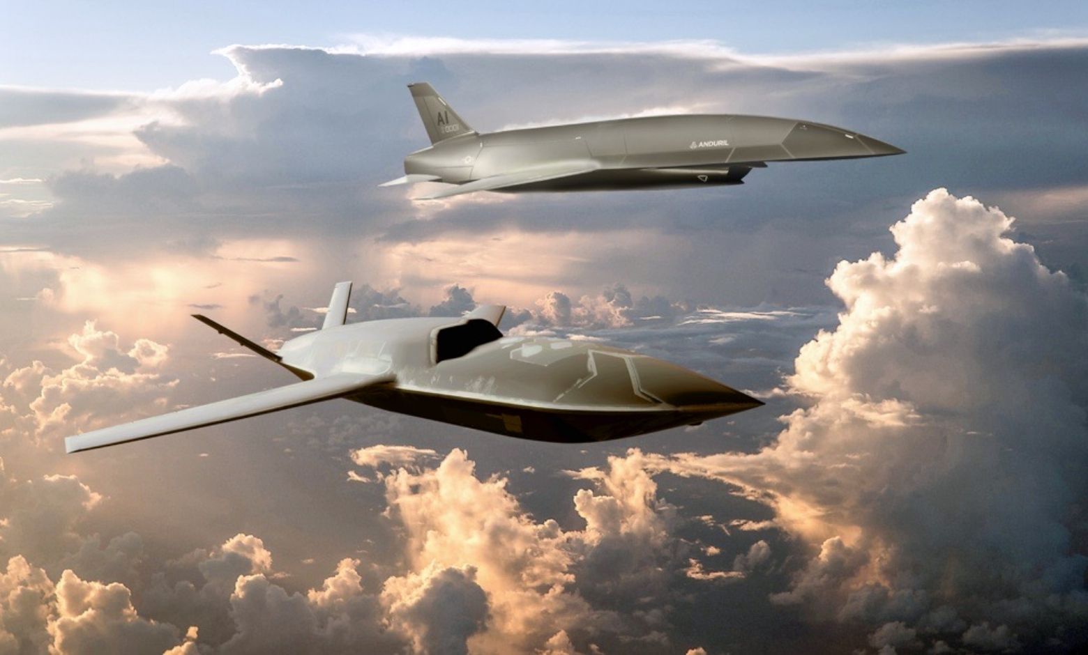 USAF Takes Delivery of Vanguard Collaborative Combat Aircraft Prototypes