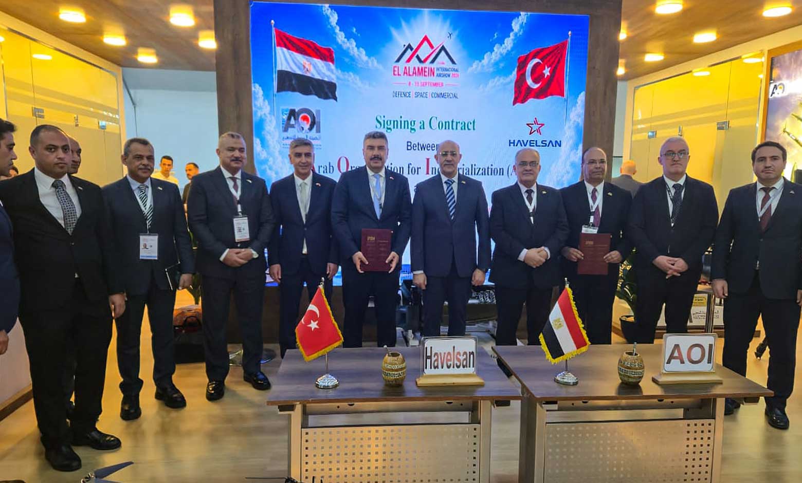 HAVELSAN and Egypt’s AOI Ink Sales Agreement for Co-Produced HAMZA-1 VTOL UAV